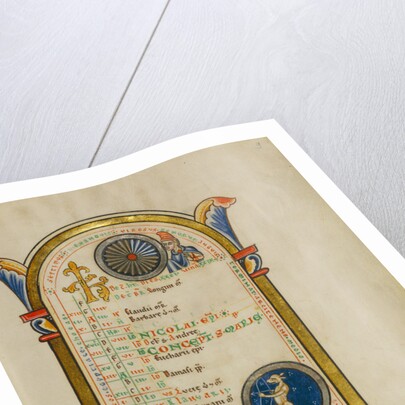 A Youth, Zodiacal Sign of Sagittarius by Anonymous