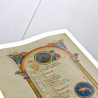 Julius Caesar, Zodiacal Sign of Cancer by Anonymous