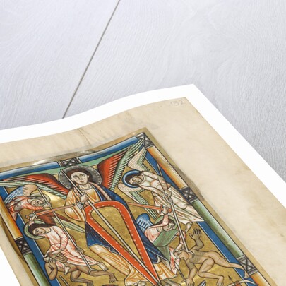 Saint Michael Battling the Dragon by Anonymous