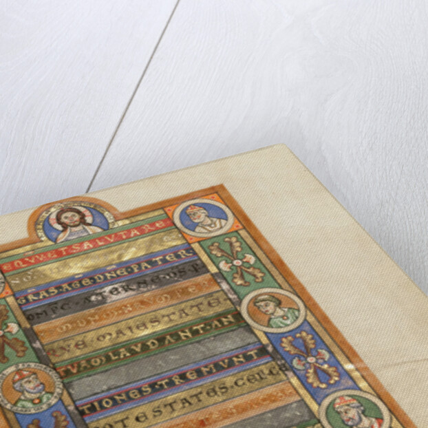 Decorated Text Page by Anonymous