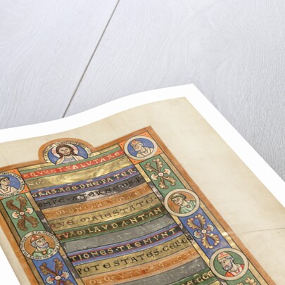 Decorated Text Page by Anonymous
