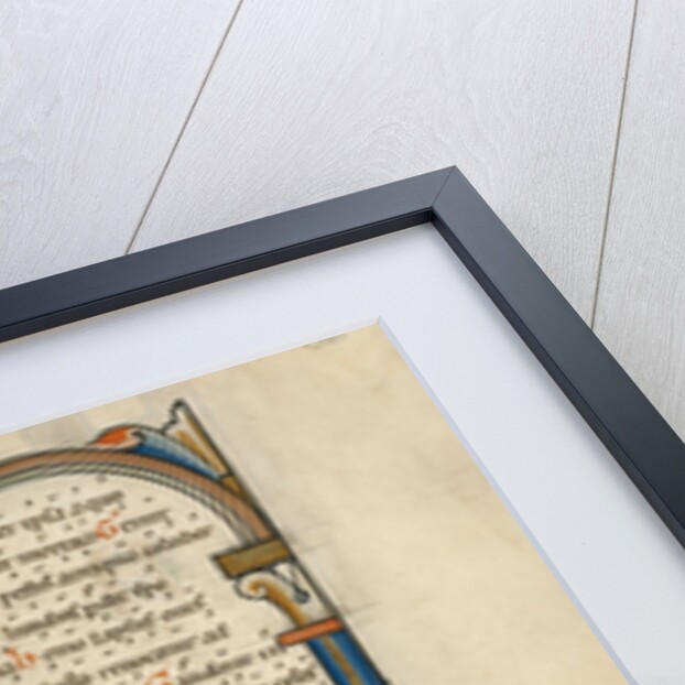Decorated Text Page by Anonymous