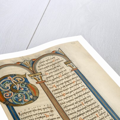 Decorated Text Page by Anonymous