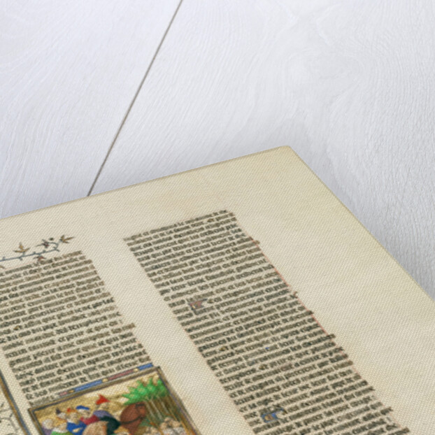 The Knights Templar Burned in the Presence of Philip the Fair and His Courtiers by Boucicaut Master Illuminator