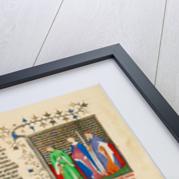 Tiberius, Messalina, and Caligula Reproach One Another in the Midst of Flames by Anonymous