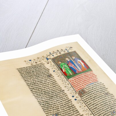 Tiberius, Messalina, and Caligula Reproach One Another in the Midst of Flames by Anonymous