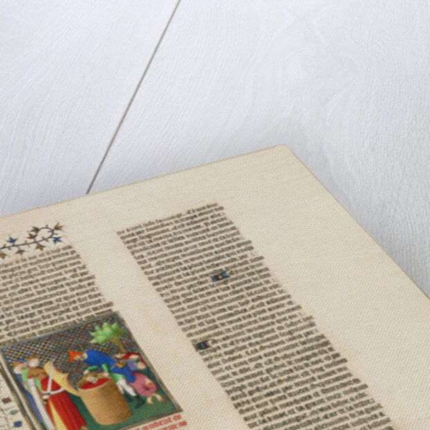 Cyrus the Great, Founder of the Persian Empire, killed by Thamaris, Queen of the Massagetai by Boucicaut Master Illuminator