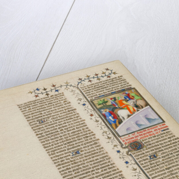 Xerxes, King of the Persians, Crosses a Bridge with His Army by Anonymous