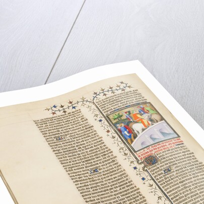 Xerxes, King of the Persians, Crosses a Bridge with His Army by Anonymous