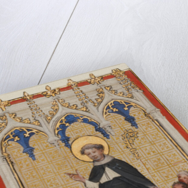 Saint Anthony Abbot Blessing the Animals, the Poor, and the Sick by Master of St. Veronica