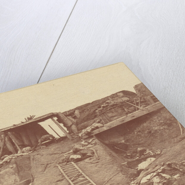 Interior of the Angle of North Fort by Felice Beato