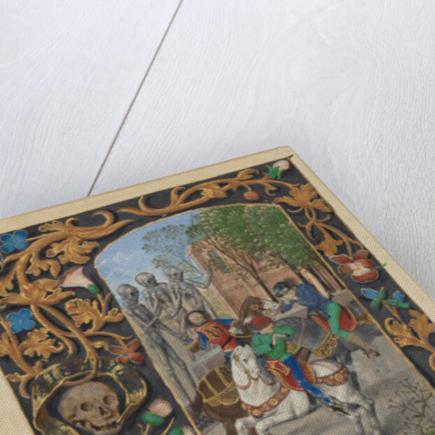 The Three Living and the Three Dead by Master of the Dresden Prayer Book