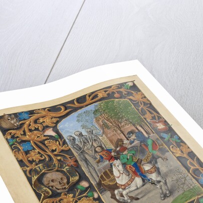 The Three Living and the Three Dead by Master of the Dresden Prayer Book