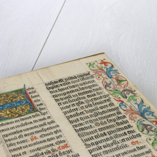 Decorated Initial E by Anonymous