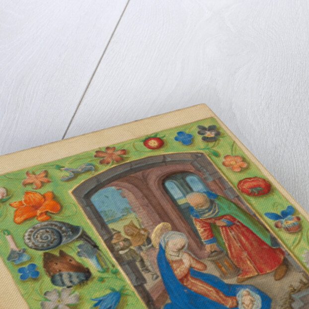 The Nativity by Master of the Dresden Prayer Book