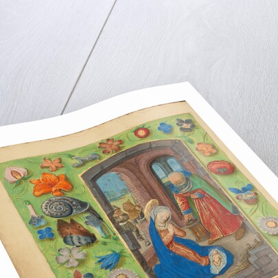 The Nativity by Master of the Dresden Prayer Book