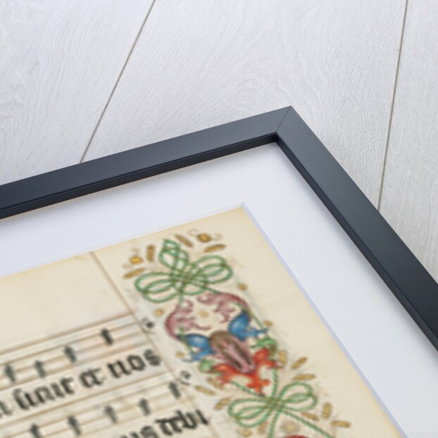 Decorated Text Page by Anonymous