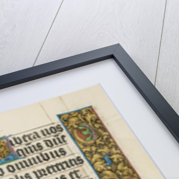 Decorated Text Page by Anonymous