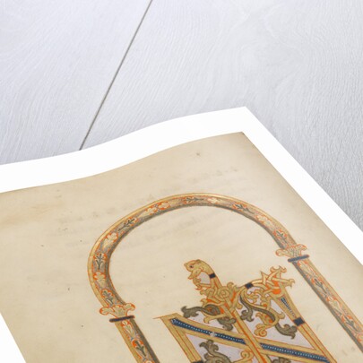 Decorated Monogram IN by Anonymous