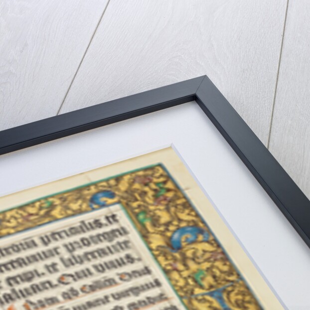 Decorated Initial A by Anonymous