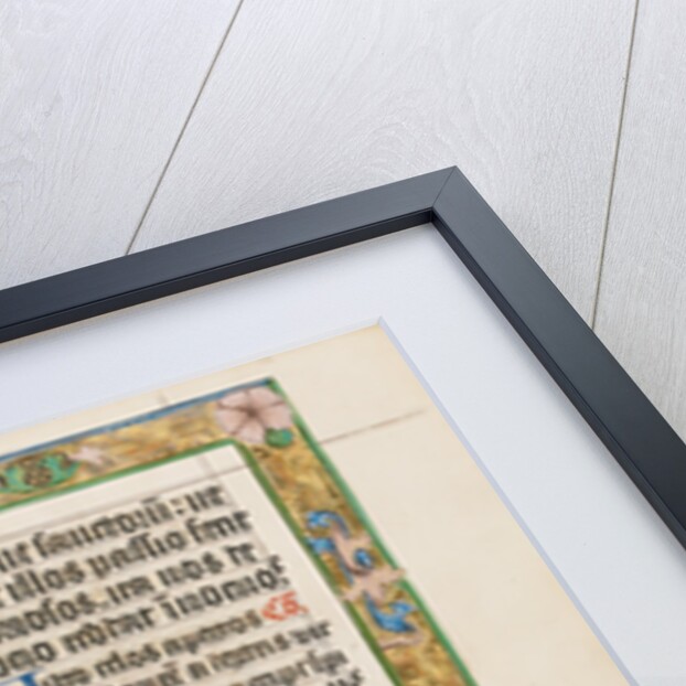 Decorated Text Page by Anonymous