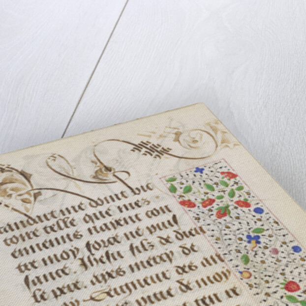 Decorated Text Page by Nicolas Spierinc