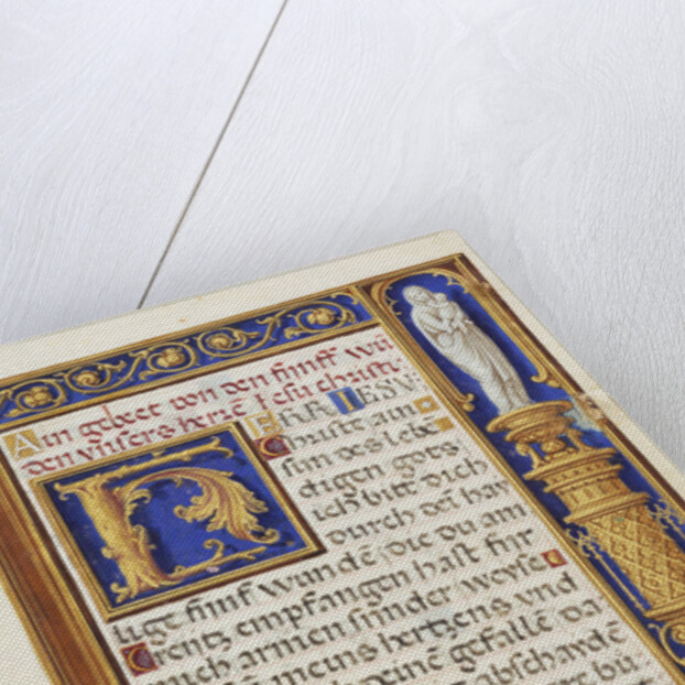 Decorated Text Page by Simon Bening