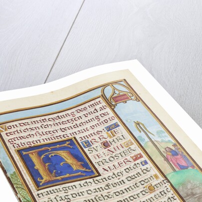 Border with Moses and the Brazen Serpent by Simon Bening