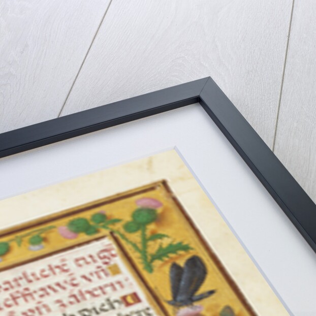 Decorated Text Page by Anonymous