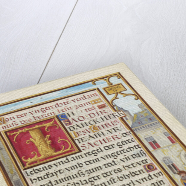 Border with the People Demanding Daniel from Cyrus by Simon Bening