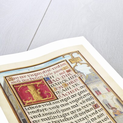 Border with the People Demanding Daniel from Cyrus by Simon Bening