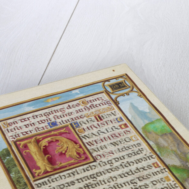 Border with Abraham and Isaac by Simon Bening