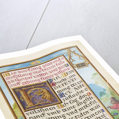 Border with David Pleading with God to End the Pestilence by Simon Bening