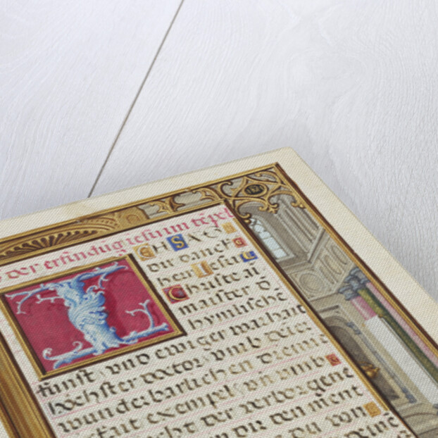 Border with Samuel Putting forward Saul as King by Simon Bening