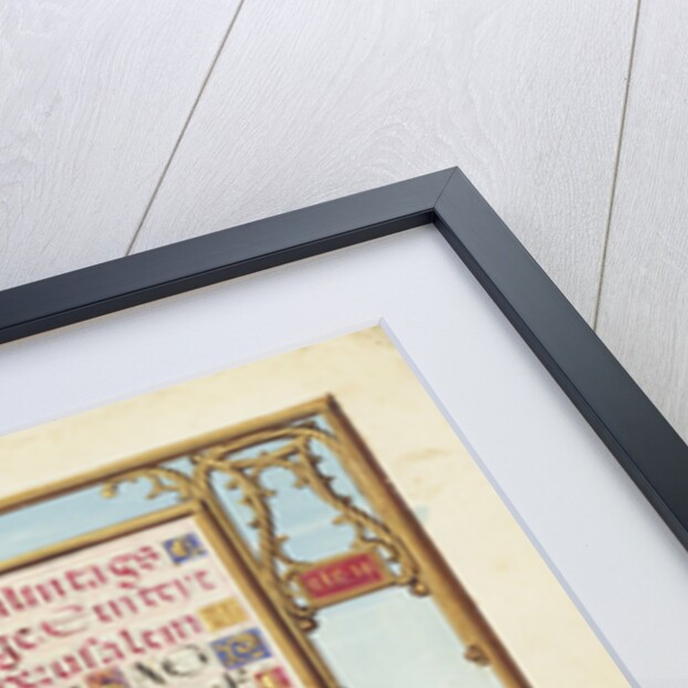 Border with David's Return with Goliath's Head by Simon Bening
