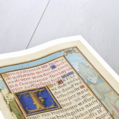 Border with the Meeting of Abraham and Melchizedek by Simon Bening