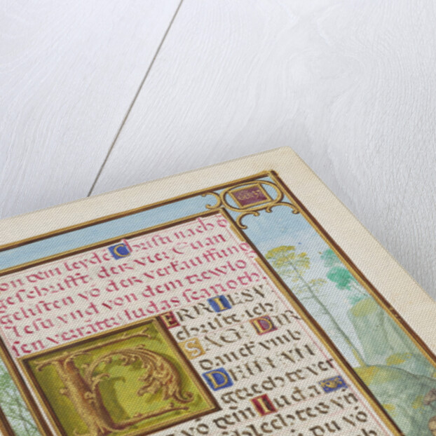 Border with Joseph Being Sold by His Brothers by Simon Bening