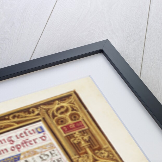 Border with the Queen of Sheba before King Soloman by Simon Bening