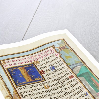 Border with Samuel Brought before Eli by Simon Bening