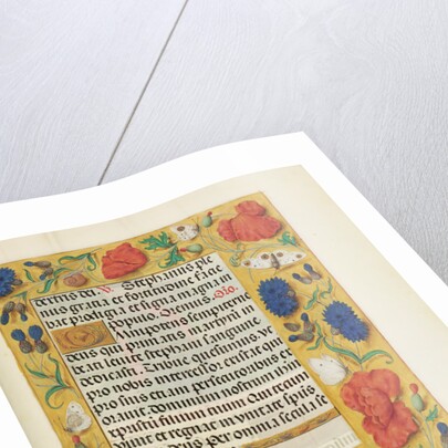 Decorated Text Page by Anonymous