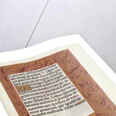 Decorated Text Page by Anonymous