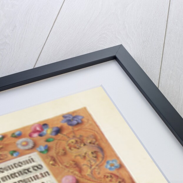 Decorated Text Page by Anonymous