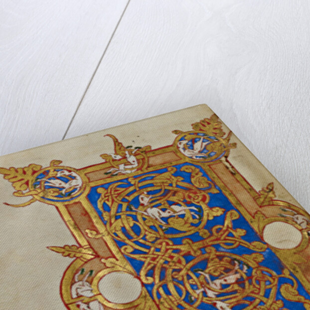 Inhabited Initial E by Anonymous