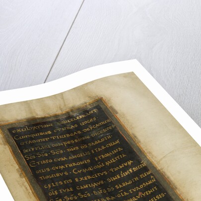 Decorated Text Page by Anonymous