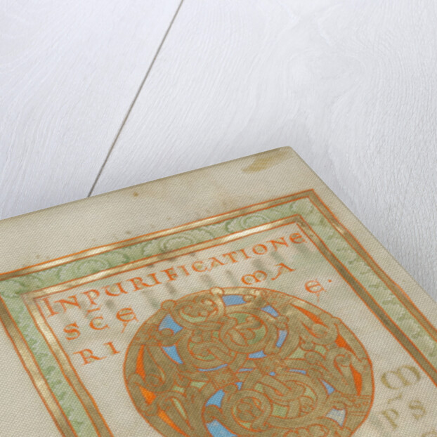 Decorated Incipit Page by Anonymous