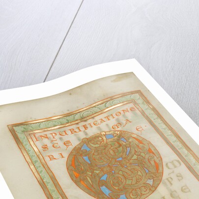 Decorated Incipit Page by Anonymous