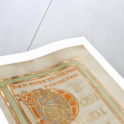 Decorated Incipit Page by Anonymous