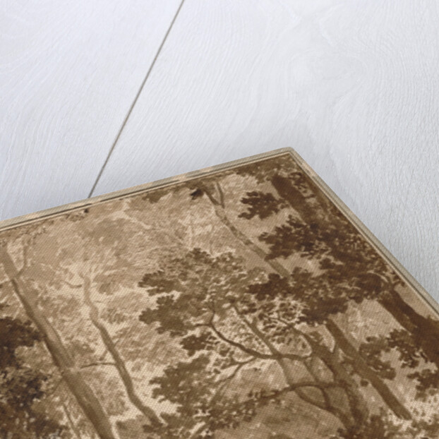 A Path Leading into a Forest Clearing by Nicolas Poussin