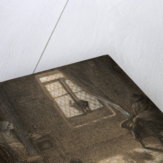 Le chat or The Cat at the Window by Jean-François Millet