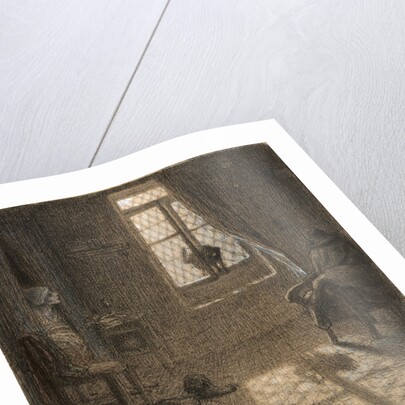 Le chat or The Cat at the Window by Jean-François Millet